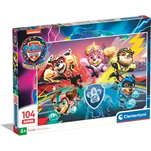 Puzzle 104 elementi Paw Patrol The Mighty Movie