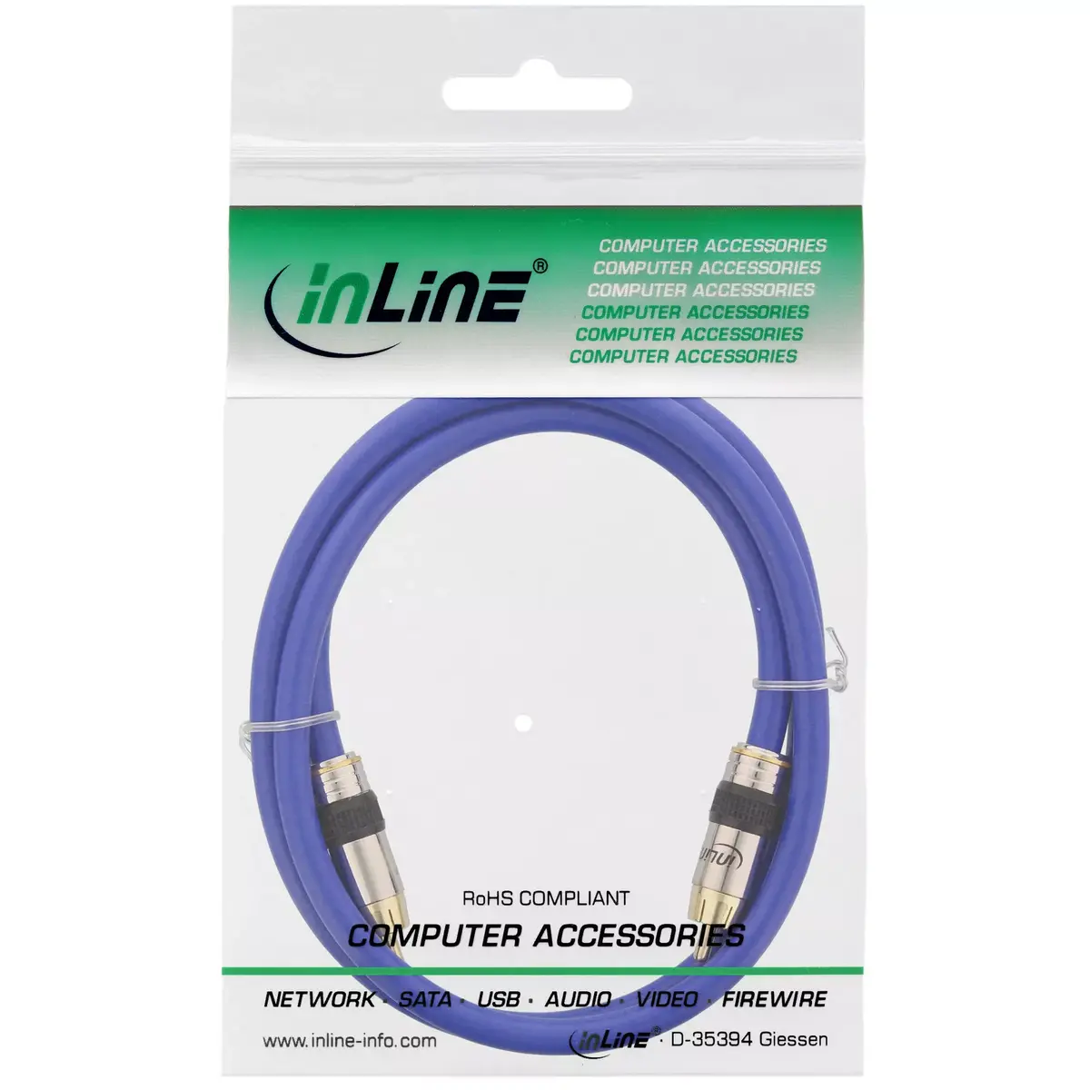 RCA Video & Digital Audio Cable InLine 89850P Photo 2