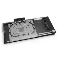 Distroplate EK Water Blocks EK‑QuantumX Loophole D5 PWM — распределительная плита для помпы D5, черное акриловое стекло