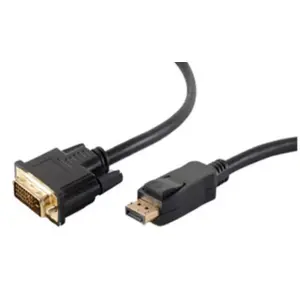 Video kabeļa adapteris ShiverPeaks BS77493-1 3m DisplayPort DVI Melns