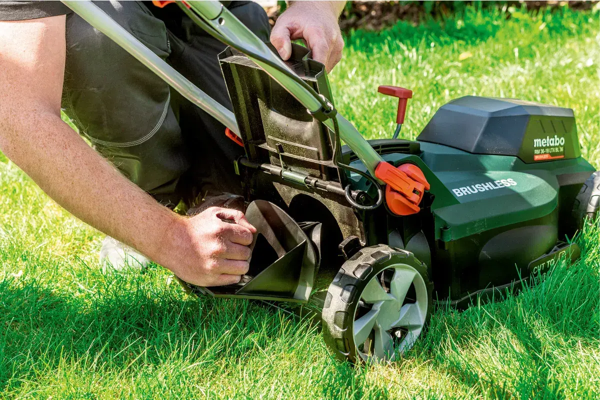 Газонокосилка Metabo RM 36-18 LTX BL 36 Photo 12