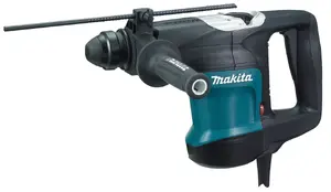 Rotary hammer Makita HR3200C 850 W, SDS‑Plus, 5.5 J impact, 3300 RPM, 32 mm wood, 32 mm concrete