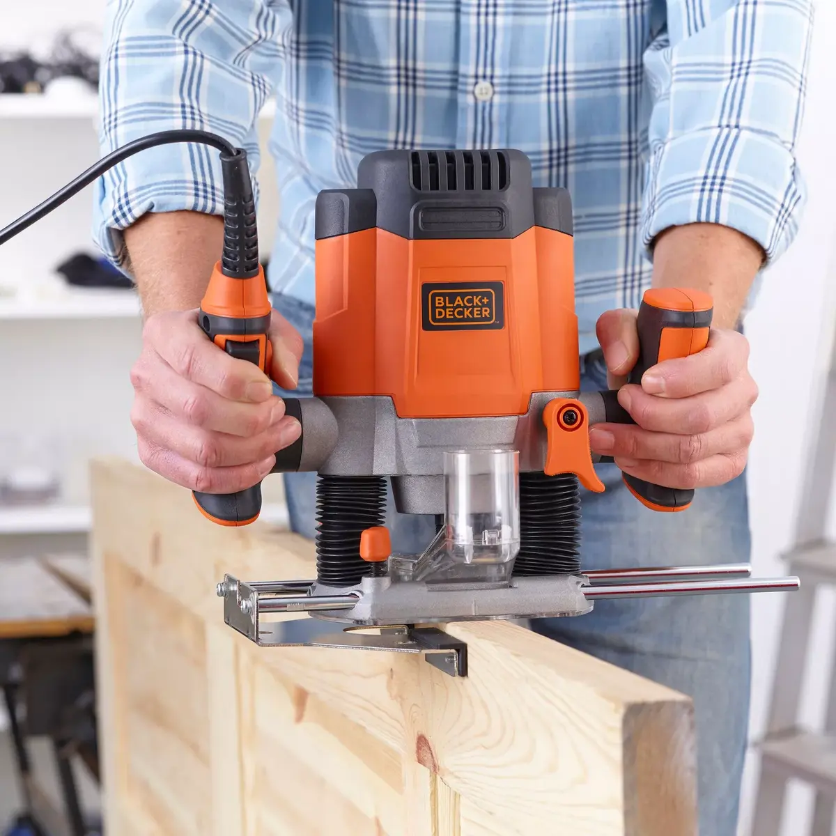 Black & Decker KW1200E фрезер 1200 Вт Photo 7