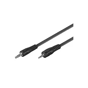 Аудиокабель Goobay AVK 313-200 2.0m 2.5mm 3.5mm Черный