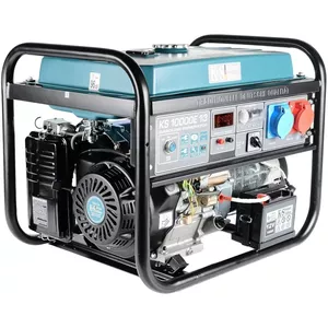 Petrol Genset KÖNNER & SÖHNEN KS10000E1/3 7.5 kW 230/400V Electric Start AVR VST