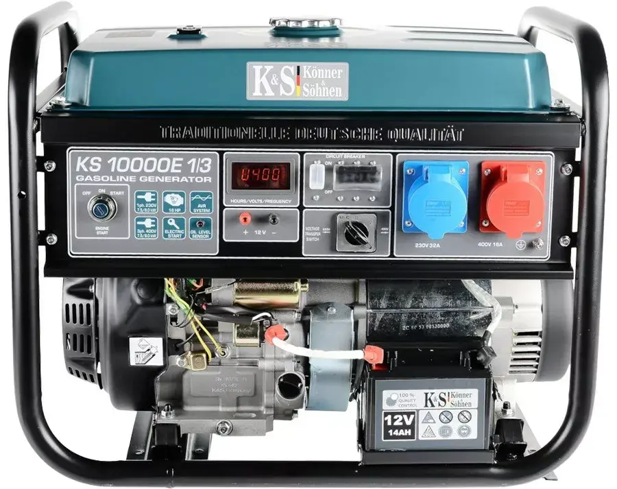 Benzīna ģenerators KÖNNER & SÖHNEN KS10000E1/3 7,5 kW Photo 2