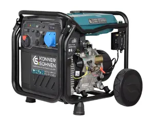 Engine-generator Könner & Söhnen KS 8100iEG, 8000 W, 230 V, 20 L LPG/petrol, Aqua/Black