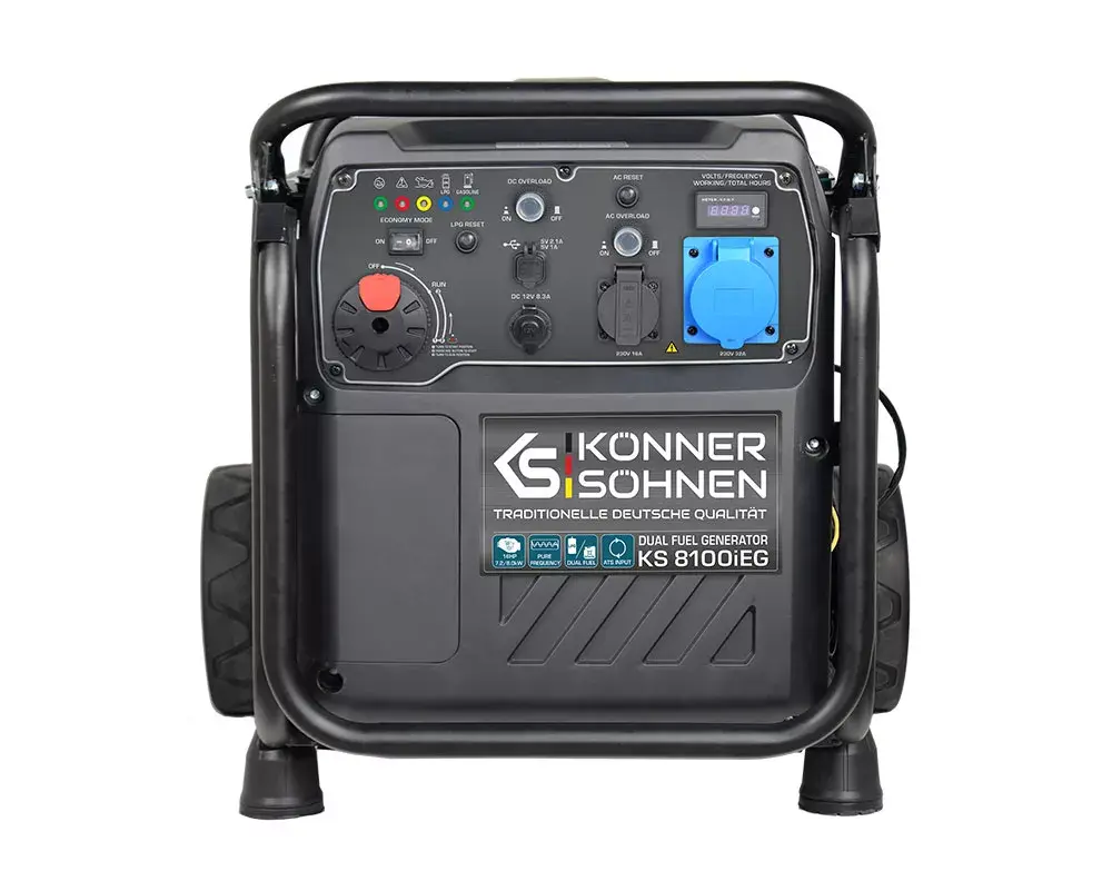 Könner & Söhnen KS 8100iEG motorgenerators 8000 W Photo 3