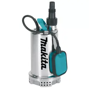 Погружной насос Makita PF1100 1100 Вт, 230 В, напор 9 м, IPX8, 150×150×305 мм