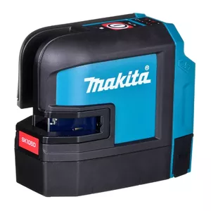 Line level Makita SK105DZ — range 25 m, accuracy ±3 mm/m, self-levelling ±4°, battery, 40 h, 840 g