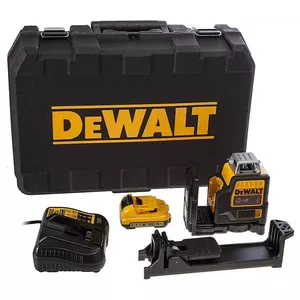 DeWalt DCE0811D1R-QW 360-Degree Cross Line Laser Level, 10.8V XR Li-Ion