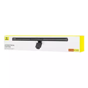 Baseus i-wok 3 Series Asymmetric Light Source Magnetic Screen Hanging Light Black Aluminium 250 lm USB