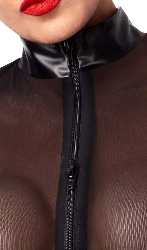 Noir Body Rings Noir XL Black боди с длинным рукавом Photo 6