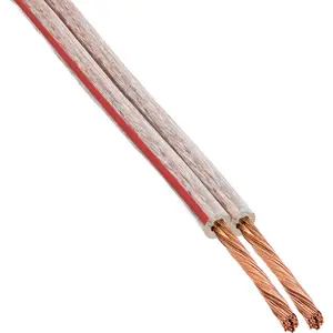 InLine Speaker Cable 2x 2.5mm² Copper-Clad Aluminium Transparent 50m