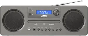 Компактная мини‑система JVC RD-E861B-DAB с DAB+ радио и CD‑плеером