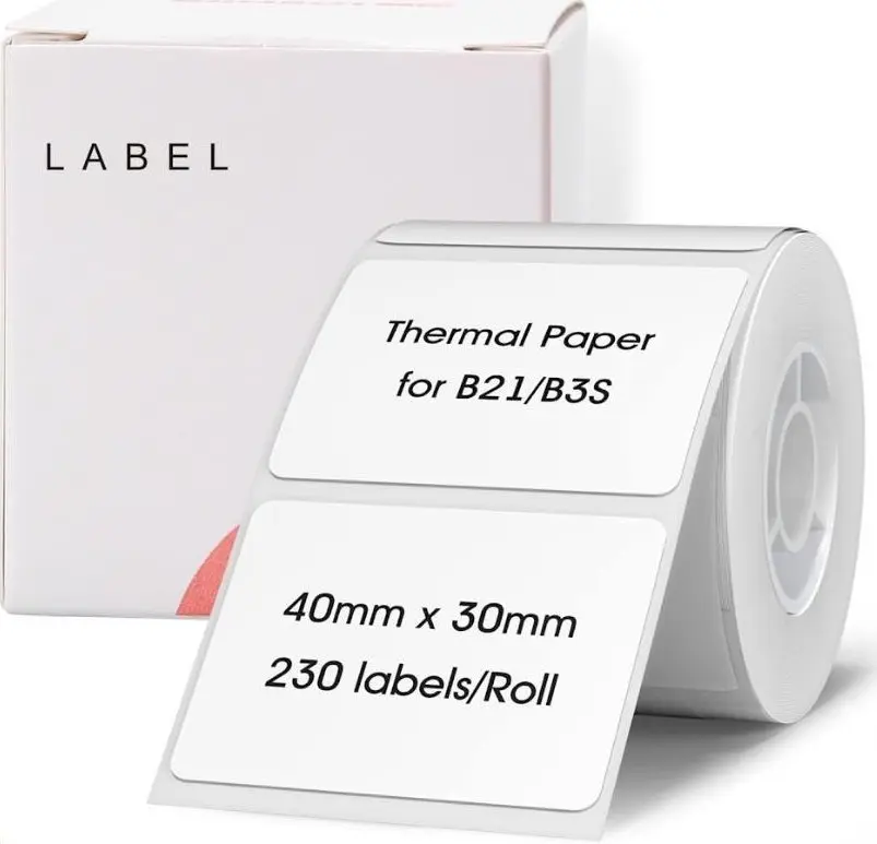 Cenu etiķetes NIIMBOT A2A88608401 termopapīra 4×3
