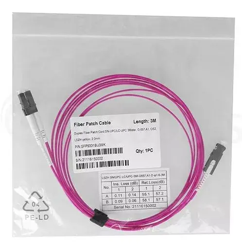 Tīkla kabelis BlueOptics SFP9331FU7.5MK Photo 6
