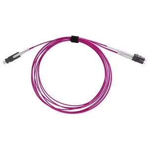 Fibre optic cable BlueOptics SFP9331FU0.5MK SN LC OM4 0.5m Violet