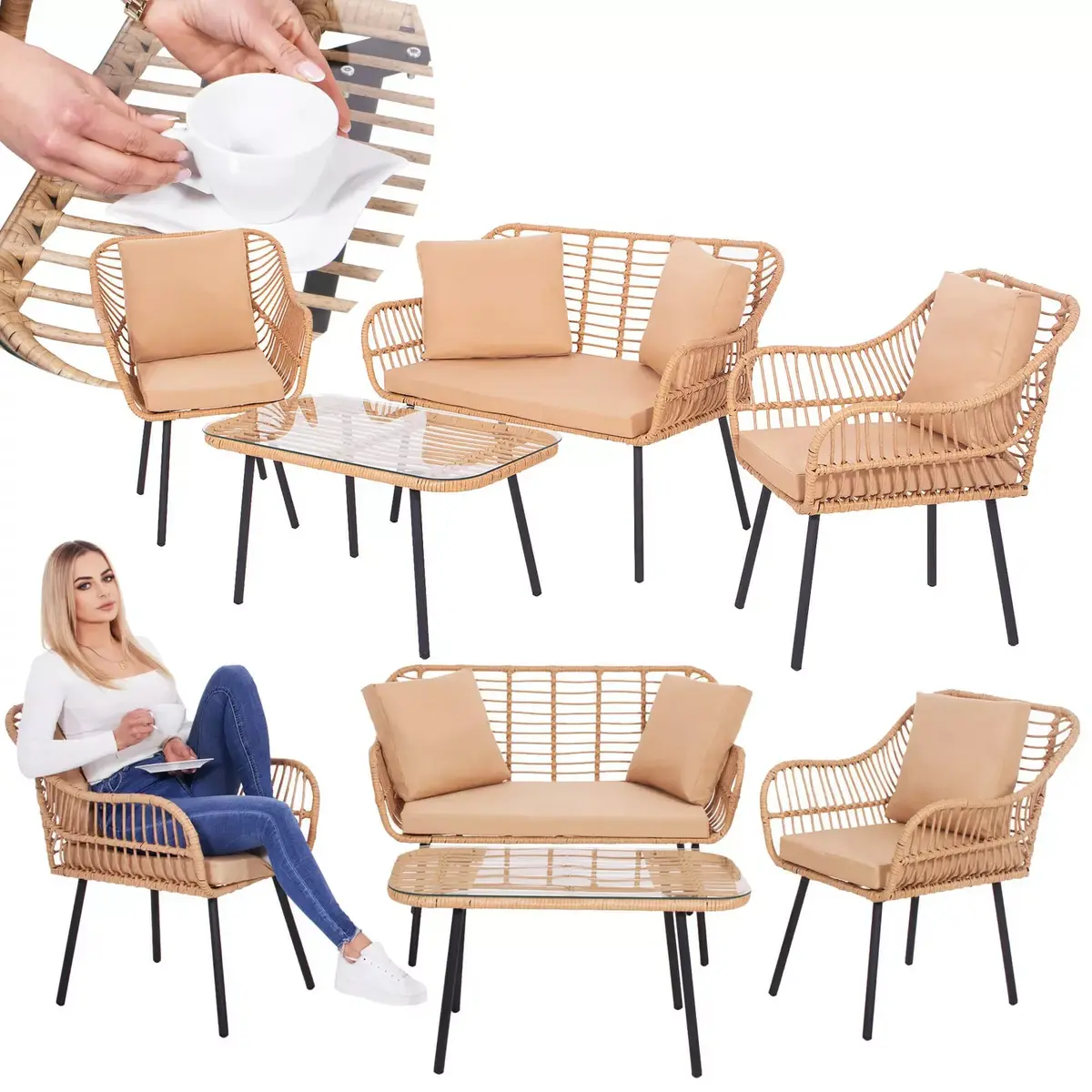 Комплект садовой мебели Springos GF0069 Photo 3