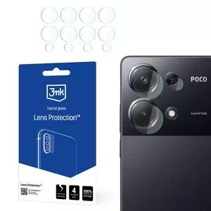 Защита объектива 3MK POCO M6 Pro 4G Прочная Прозрачная