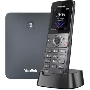 IP мобильный телефон Yealink W74P Серый TFT
