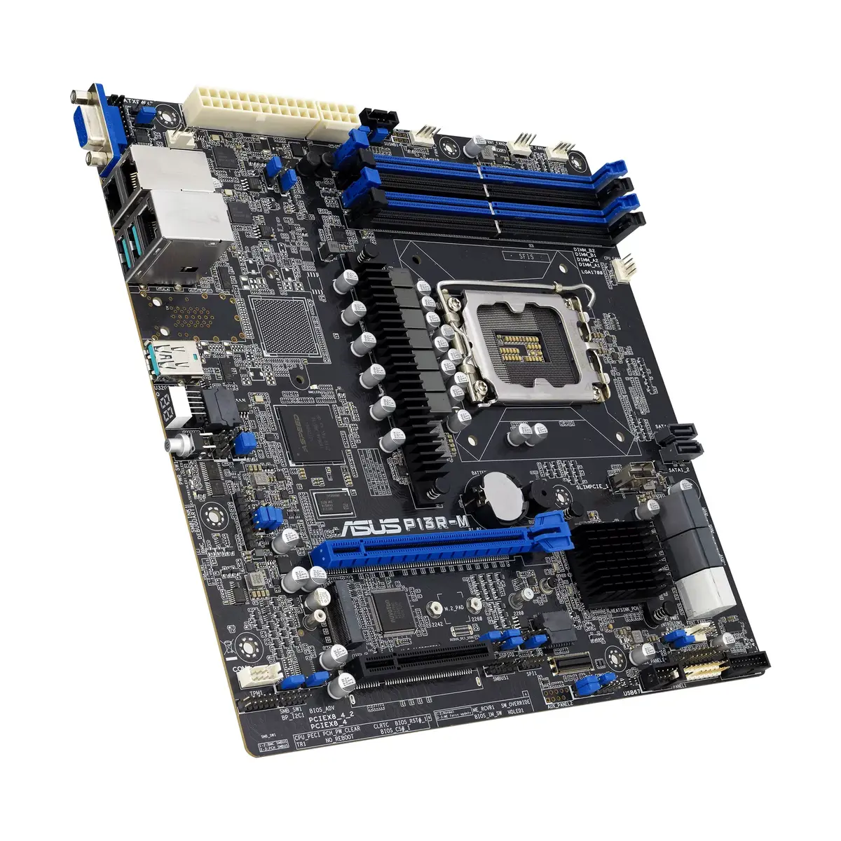ASUS P13R-M Intel C262 LGA 1700 micro ATX mātesplate Photo 2