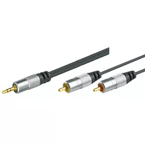 Аудиокабель Tecline 10m 2 x RCA - 3.5mm