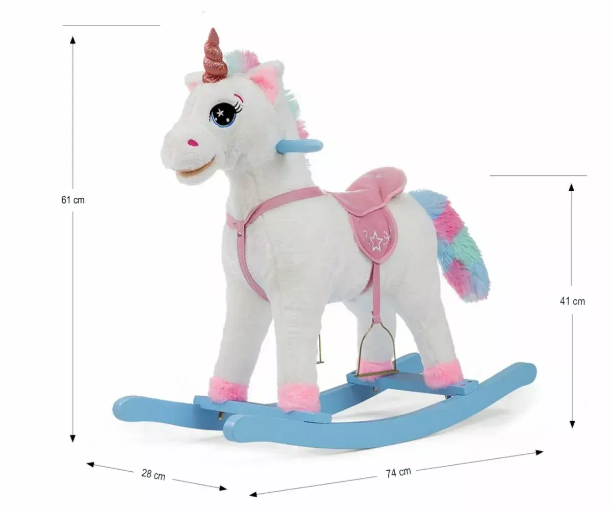 milly mally Latek Unicorn Šūpuļzirgs Photo 4