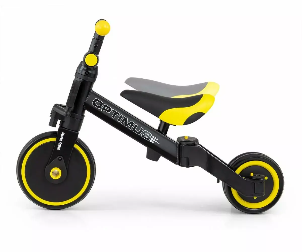 Bērnu velosipēds milly mally Bike 3in1 Optimus Black Photo 6
