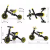 Bērnu velosipēds milly mally Bike 3in1 Optimus Black Photo 9