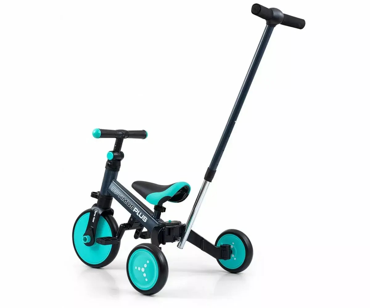 milly mally OPTIMUS PLUS Mint bērnu 4‑1 velosipēds Photo 2