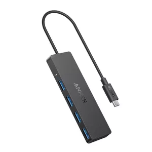 Anker Ultra Slim USB Veids-C 5000 Mbit/s Melns