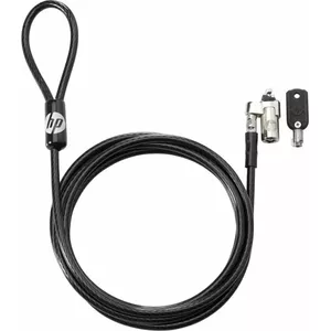 Кабельный замок HP Nano Keyed Security Lock 1AJ39UT — ключевой замок для ноутбука/устройств