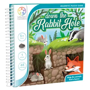 Board Game SmartGames Down The Rabbit Hole Age 5+ 1 Player Multicolour