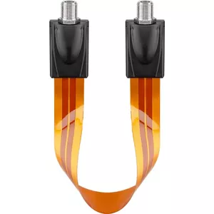 SAT loga caurplūde Goobay ārkārtīgi plakans 0.3 mm