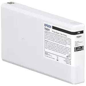 Картридж Epson T 55W Фото Черный 200 мл