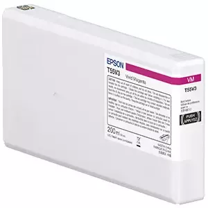 Картридж Epson T 55W Яркий пурпурный 200 мл