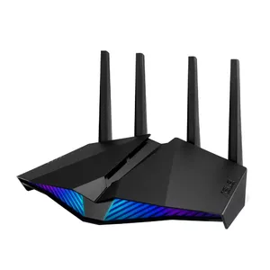 ASUS RT-AX82U bezvadu rūteris Tīkls Gigabit Ethernet Divkāršā frekvenču josla (2.4 GHz / 5 GHz) Melns