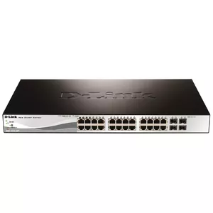 D-Link DGS-1210-28P Vadīts L2 Gigabit Ethernet (10/100/1000) Power over Ethernet (PoE) 1U