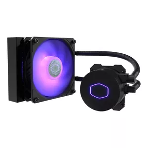 Cooler Master MasterLiquid ML120L V2 RGB Procesors Universāls šķidruma dzesētājs Melns 1 pcs