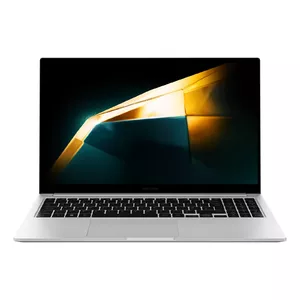 Samsung Galaxy Book4 Intel Core 3 100U Portatīvais dators 39,6 cm (15.6") Full HD 8 GB LPDDR4x-SDRAM 256 GB SSD Wi-Fi 6 (802.11ax) Windows 11 Pro Sudrabs