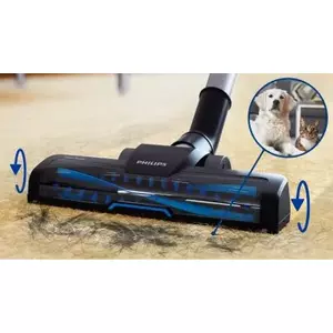 Turbo brush, perfect for (pet) hair and fluff cleaning