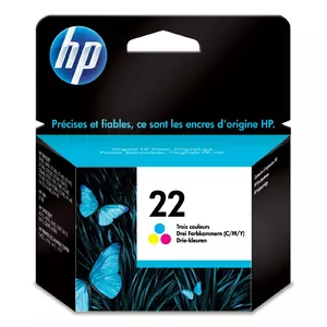 HP 22 Tri-color Original Ink Cartridge