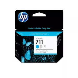HP 711 3-pack 29-ml Cyan DesignJet Ink Cartridges