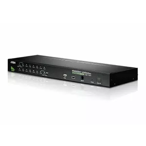 ATEN CS1716A-AT-G KVM переключатель Монтаж в стойку Черный