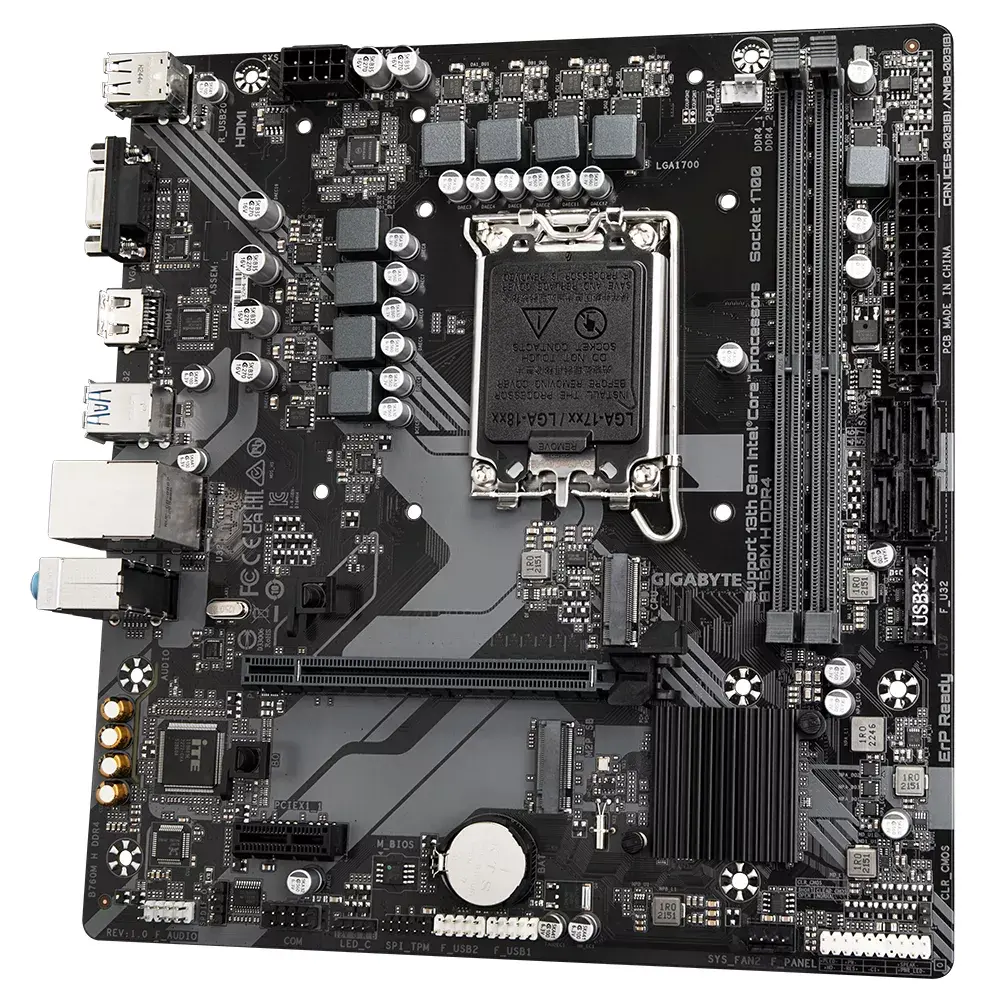 Motherboard GIGABYTE B760M H DDR4, Code: B760M-H Photo 4