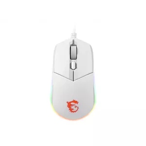 MSI CLUTCH GM11 WHITE pele Abām rokām USB Type-A Optisks 5000 DPI