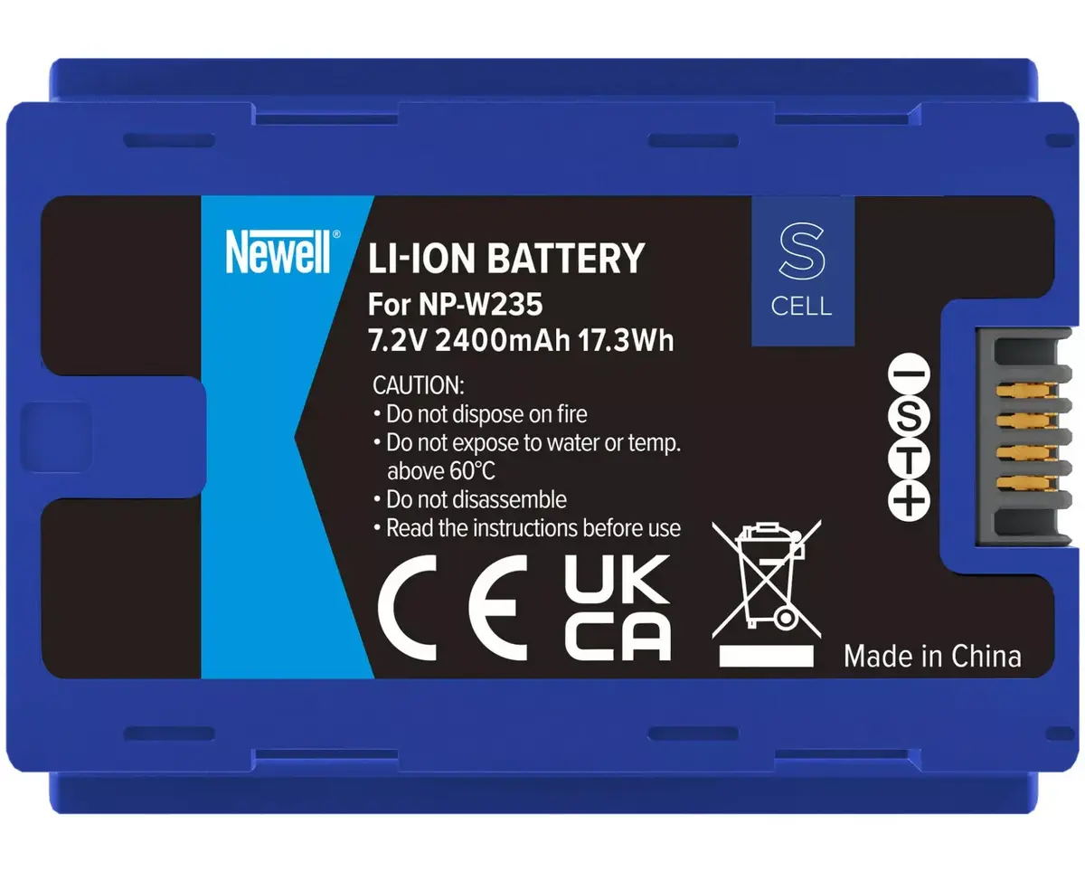 Akumulators Newell NP-W235 2200mAh Photo 2