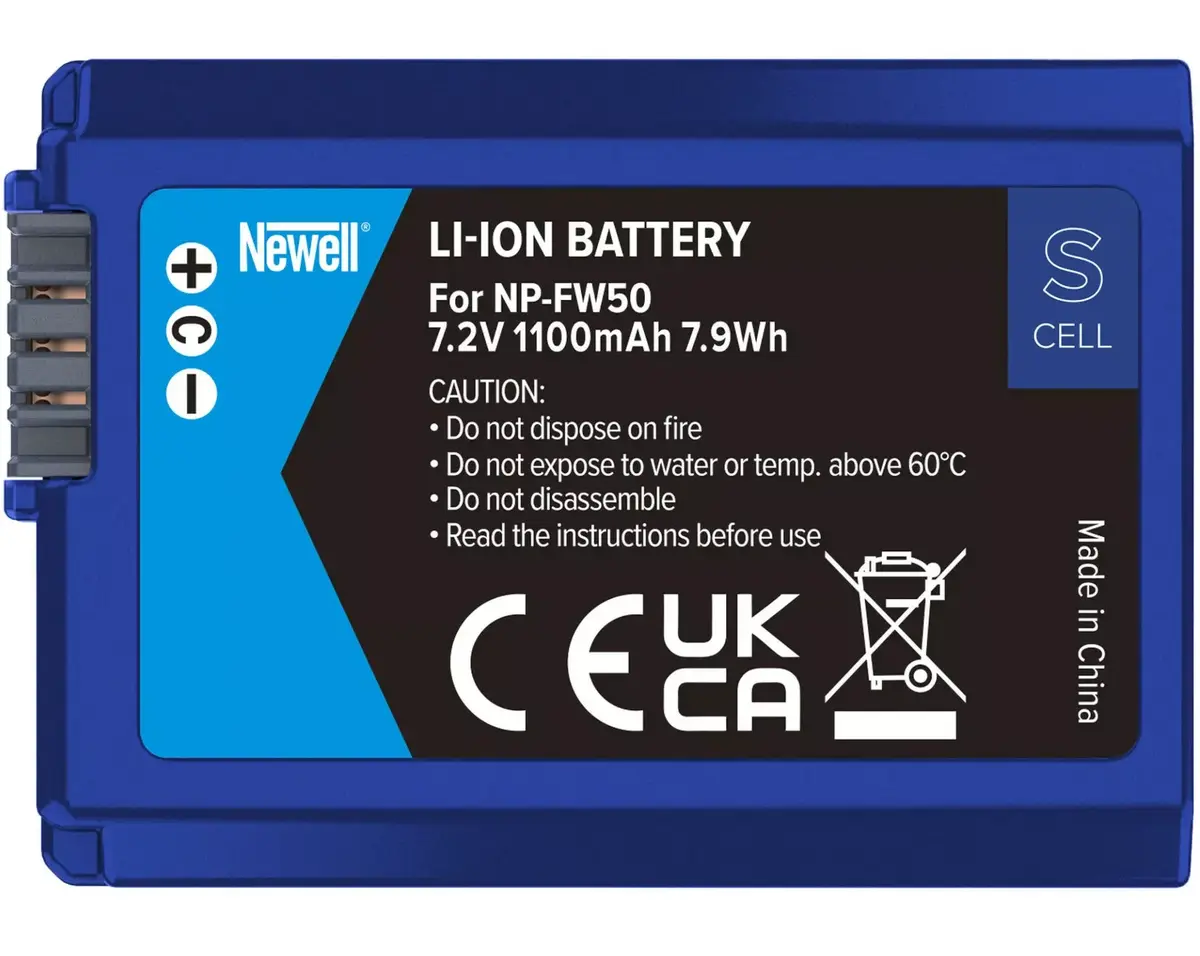 Akumulators Newell NP-FW50 1020mAh Photo 2