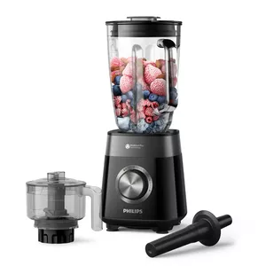 Настольный блендер Philips HR3032/00 — 1200 Вт, 2 л стеклянная чаша, чёрный